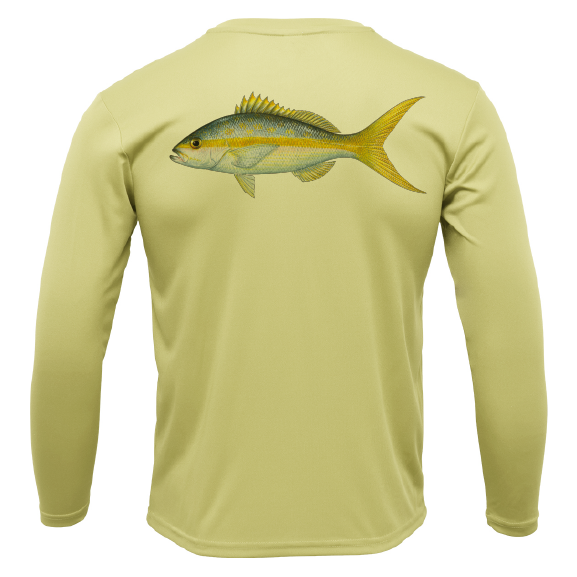 Yellowtail Long Sleeve UPF 50+ Dry-Fit Shirt