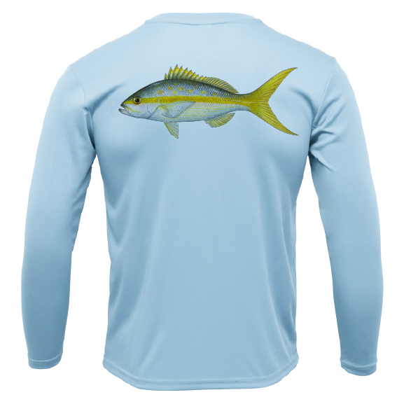 Yellowtail Long Sleeve UPF 50+ Dry-Fit Shirt