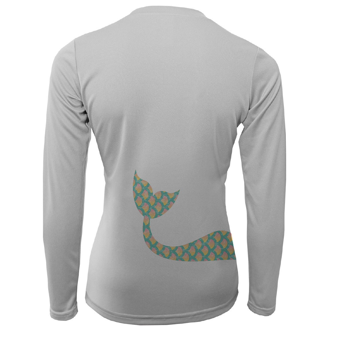 Mermaid Wrap Women's Long Sleeve UPF 50+ Dry-Fit Shirt