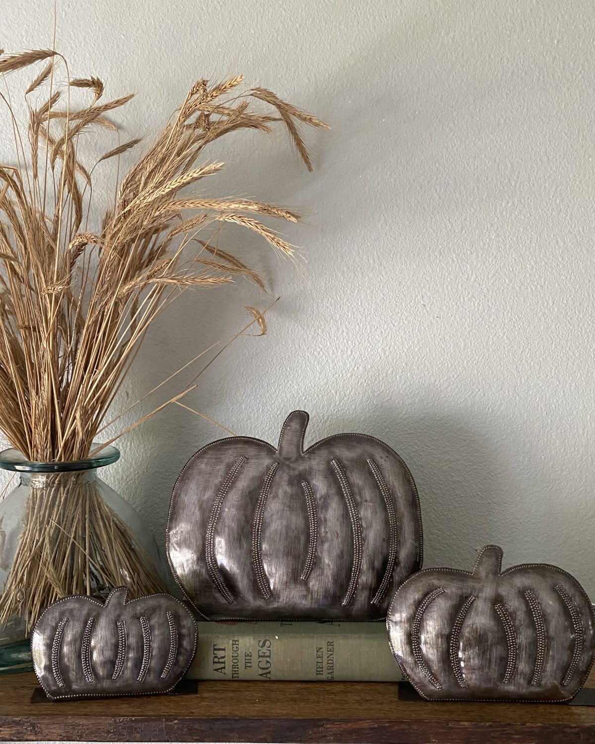 Pumpkin Metal Art Set