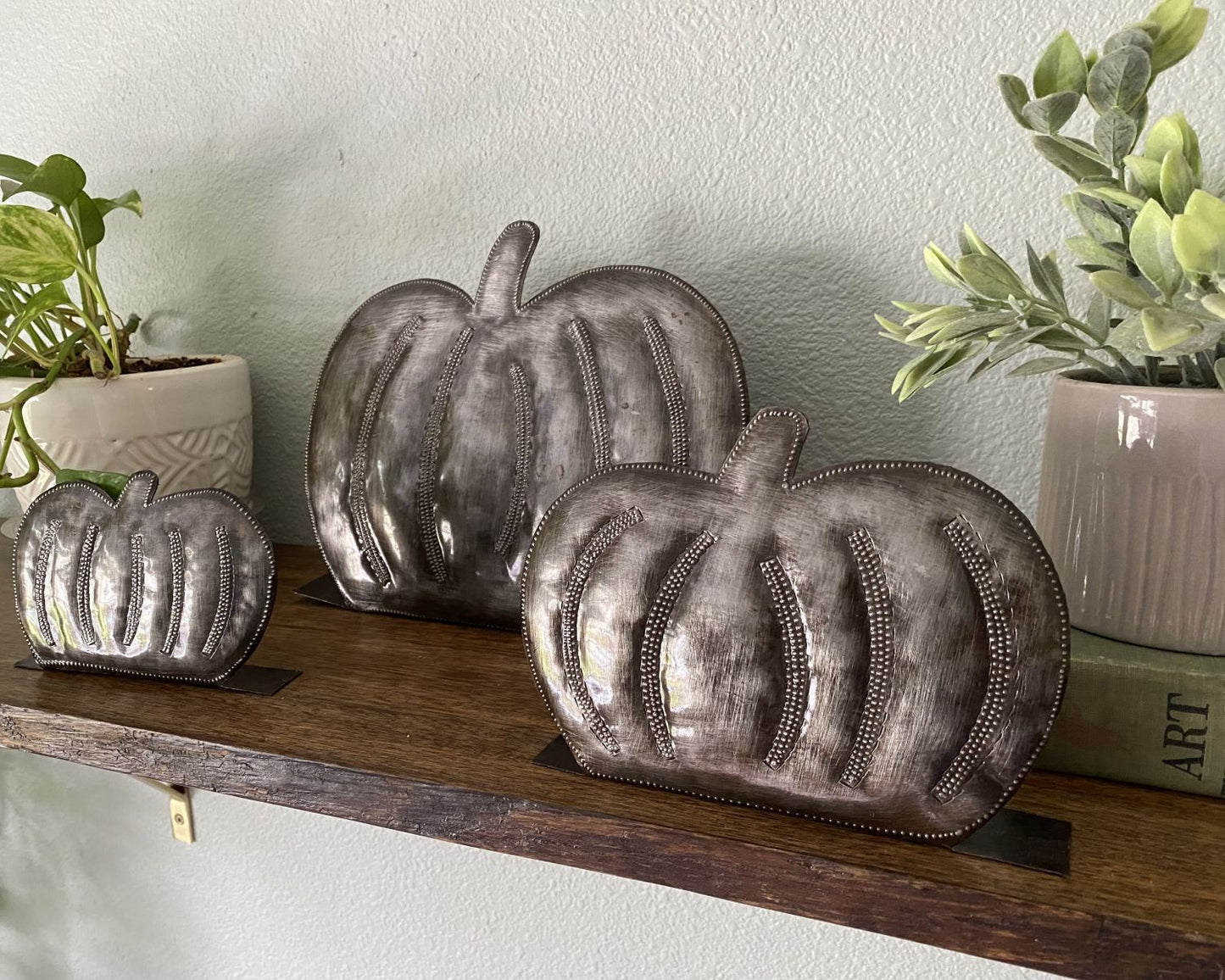 Pumpkin Metal Art Set