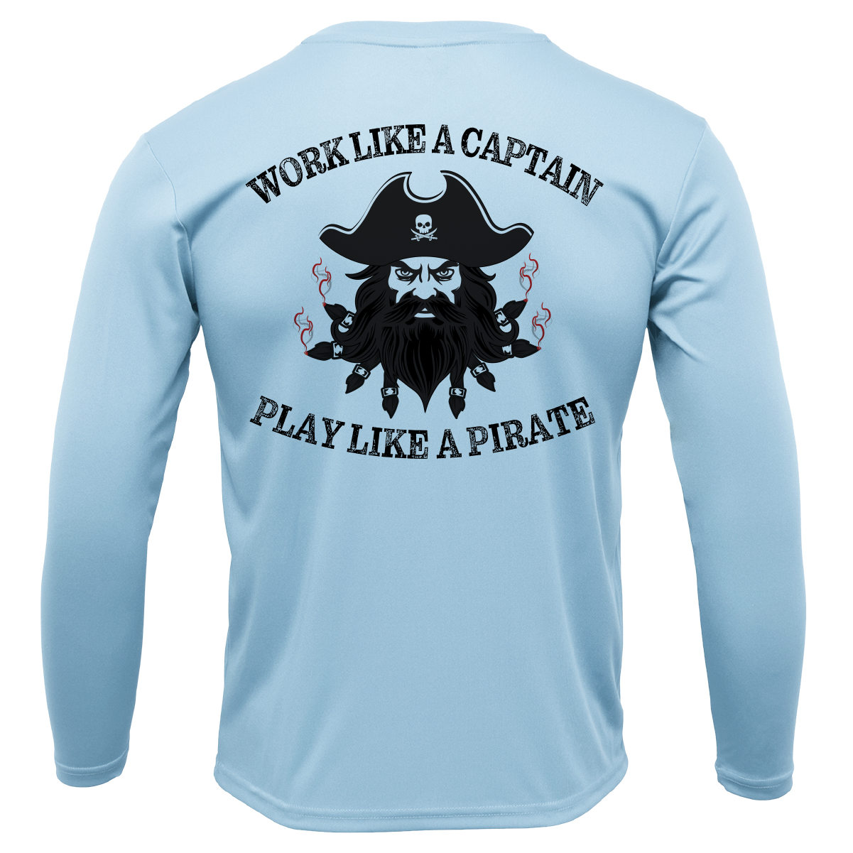 Saltwater Born Blackbeard Long Sleeve UPF 50+ Dry-Fit Shirt