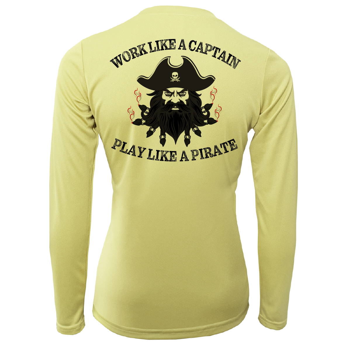 North Carolina Blackbeard Women's Long Sleeve UPF 50+ Dry-Fit Shirt