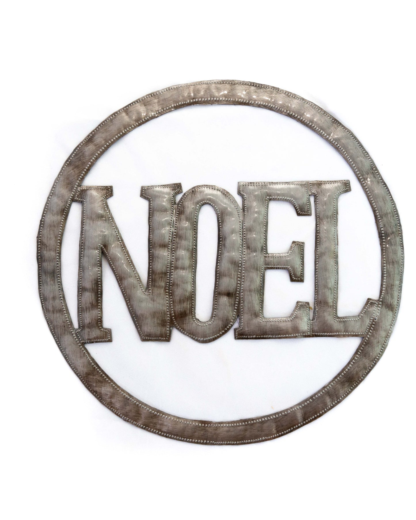 Noel Circle Metal Art