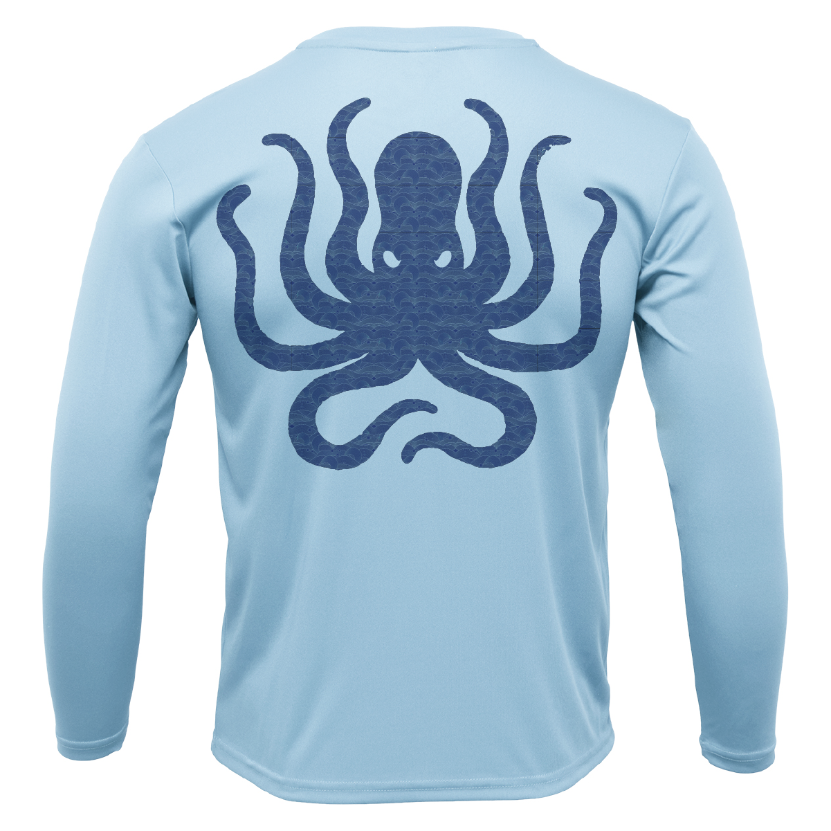 Key West, FL Kraken Men's Long Sleeve UPF 50+ Dry-Fit Shirt