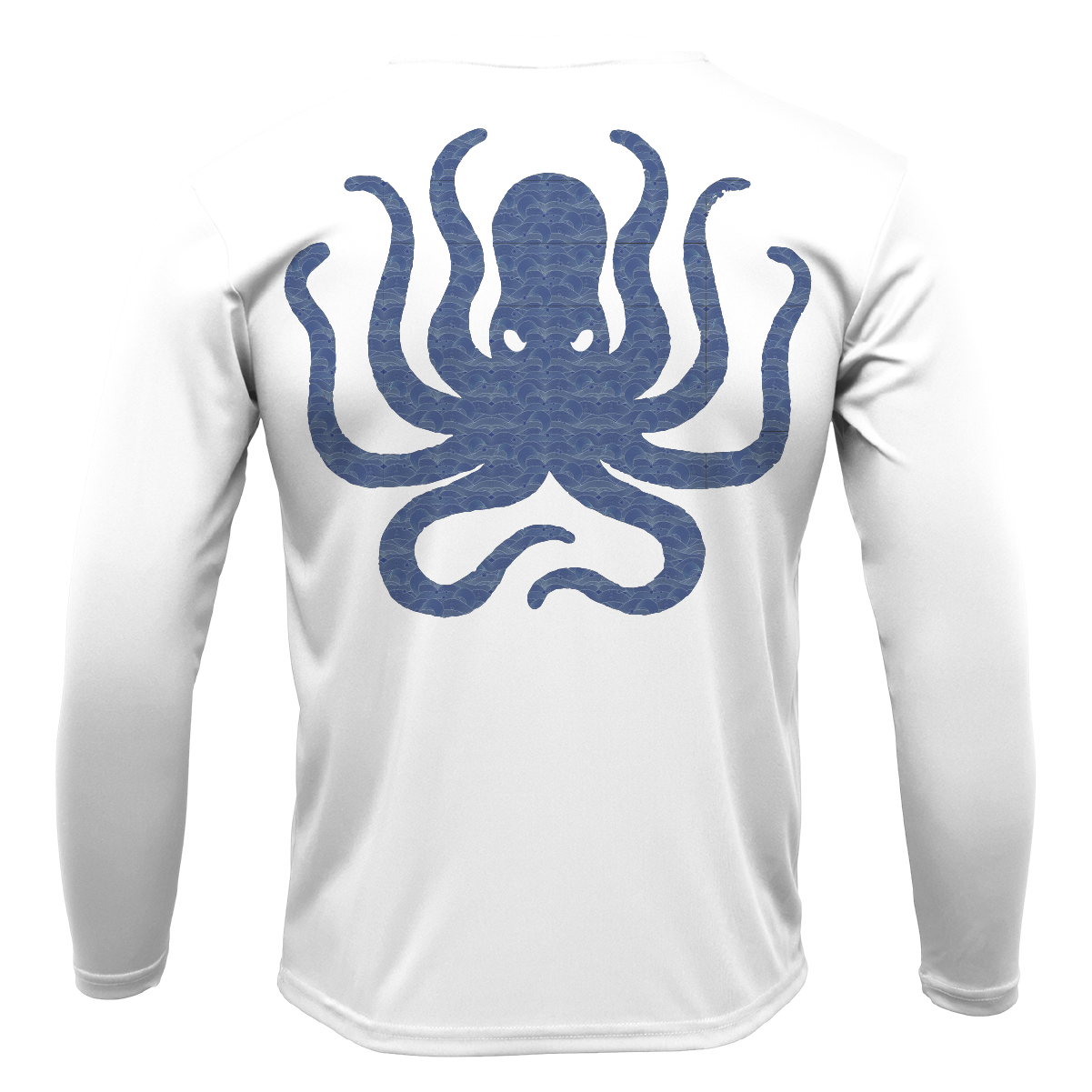 Key West, FL Kraken Men's Long Sleeve UPF 50+ Dry-Fit Shirt