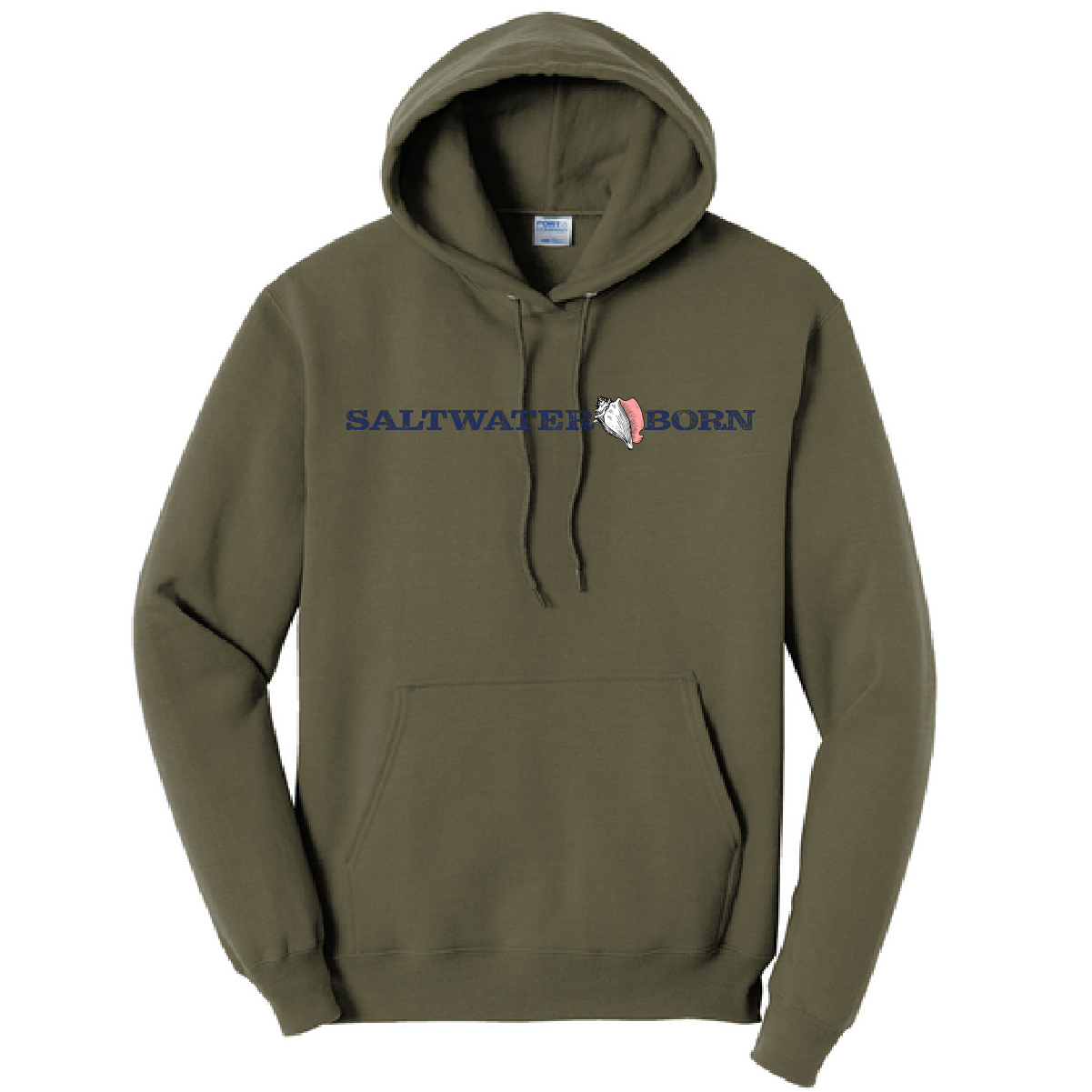 Blue Marlin Cotton Hoodie