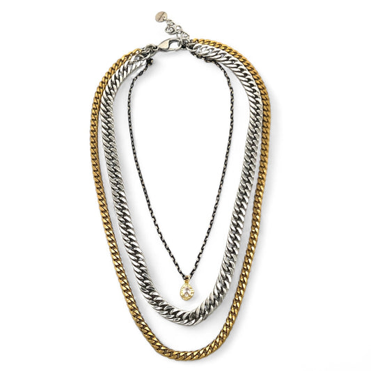 GINA CARMEN AMELIA 341-40 MULTI-STRAND NECKLACE