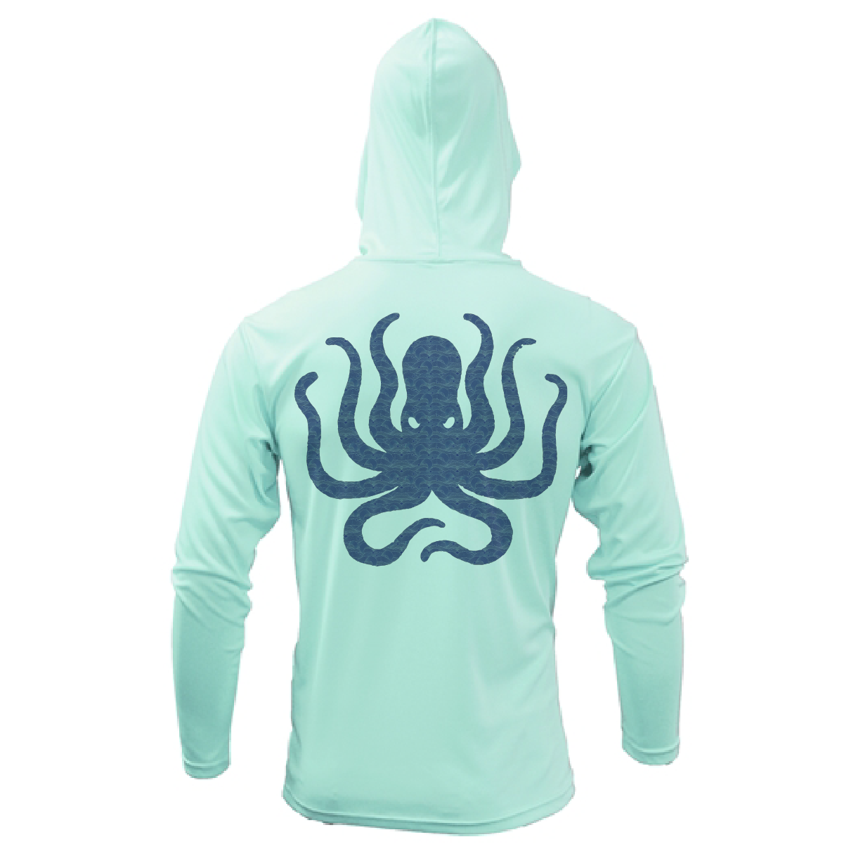 Charleston, SC Kraken Palmetto Logo Men's Long Sleeve UPF 50+ Dry-Fit Hoodie