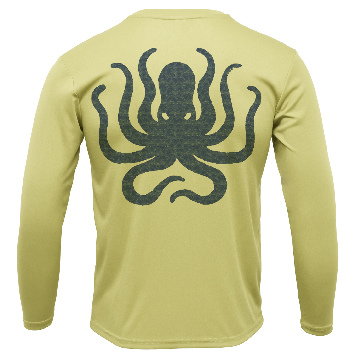 Siesta Key, FL Kraken Men's Long Sleeve UPF 50+ Dry-Fit Shirt