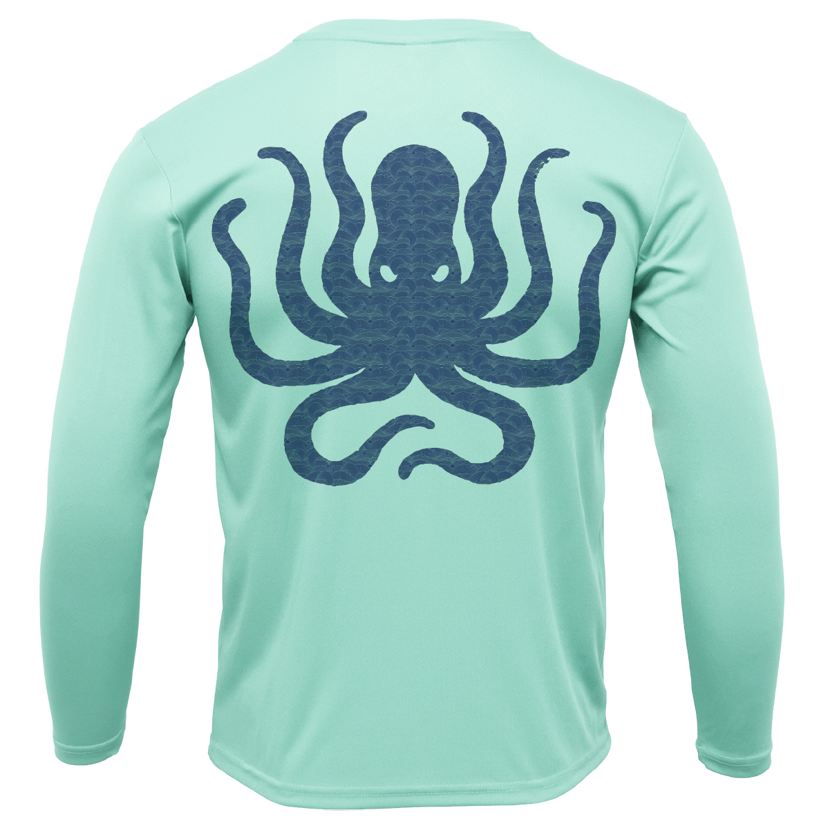 Catalina Island, CA Kraken Girl's Long Sleeve UPF 50+ Dry-Fit Shirt
