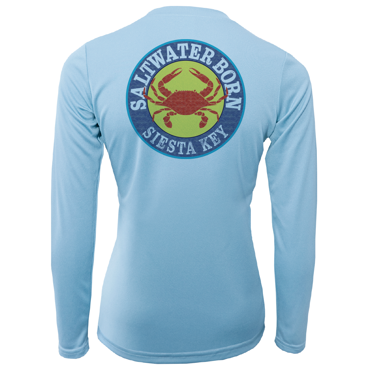 Siesta Key Steamed Crab Women's Long Sleeve UPF 50+ Dry-Fit Shirt