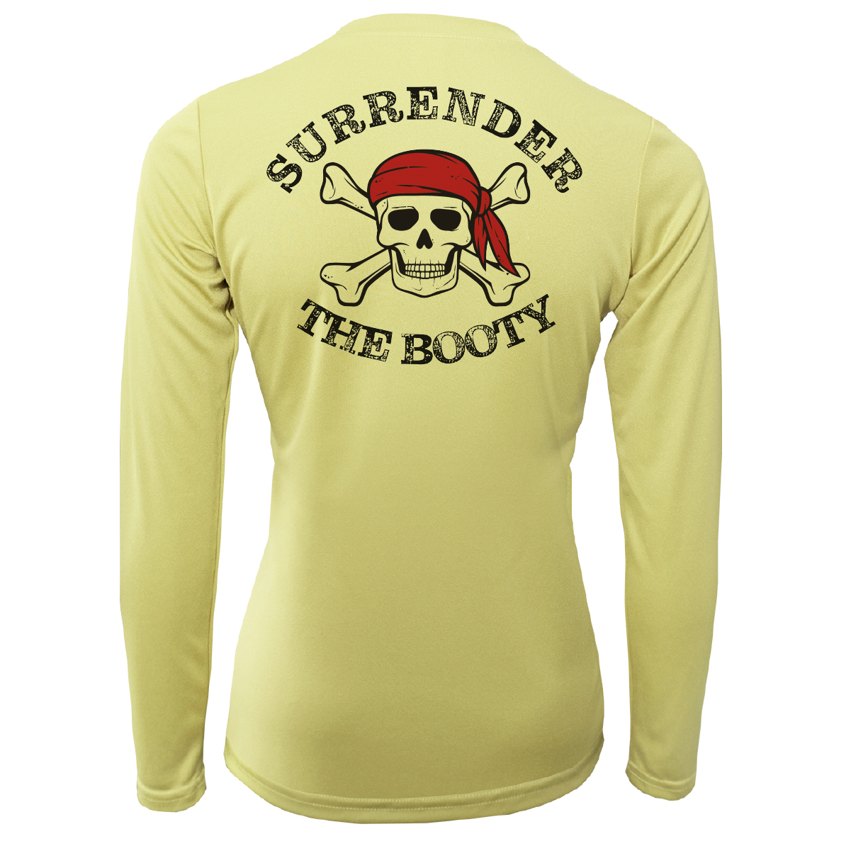 Key West "Surrender The Booty" Women's Long Sleeve UPF 50+ Dry-Fit Shirt