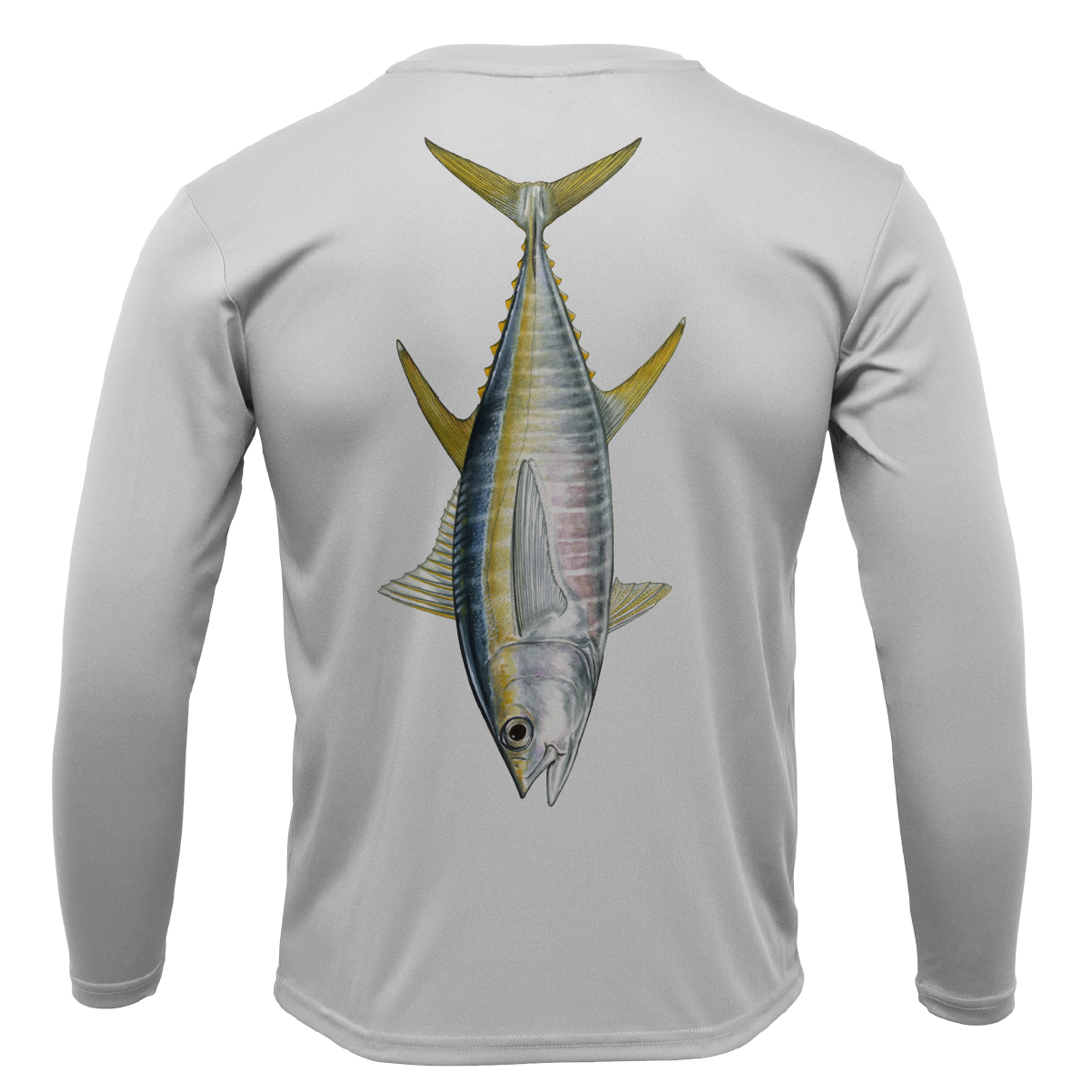Siesta Key, FL Tuna Long Sleeve UPF 50+ Dry-Fit Shirt
