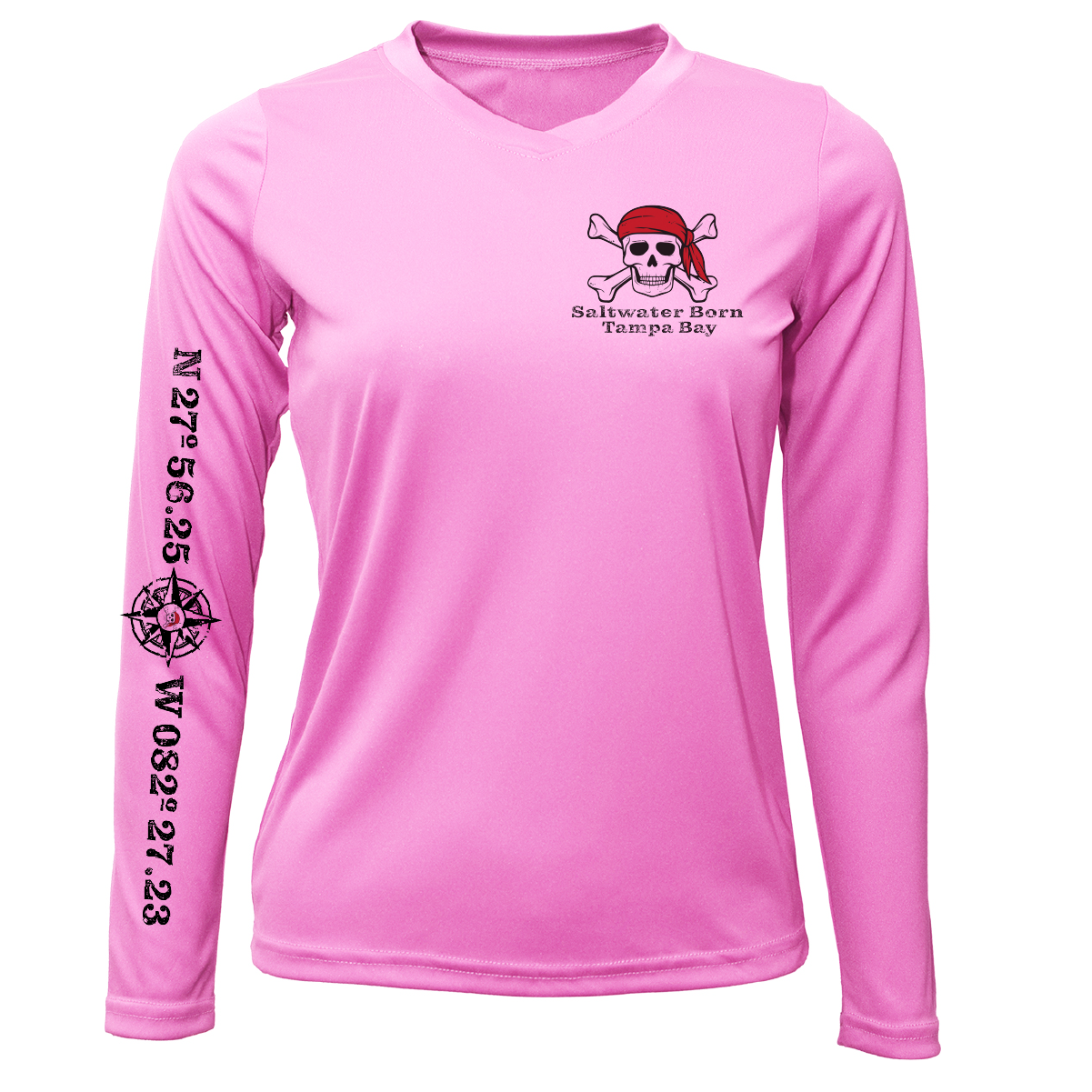 Tampa Bay "All for Rum and Rum For All" Women's Long Sleeve UPF 50+ Dry-Fit Shirt