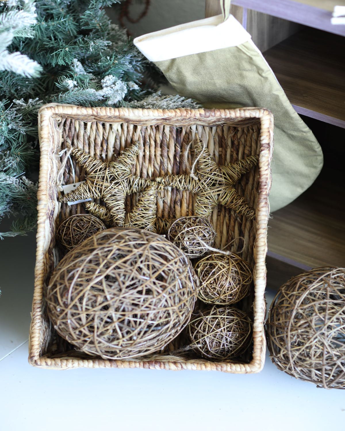 Twig Ball Ornament