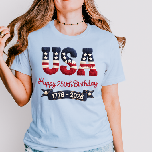 USA 1776-2026 250 TEE