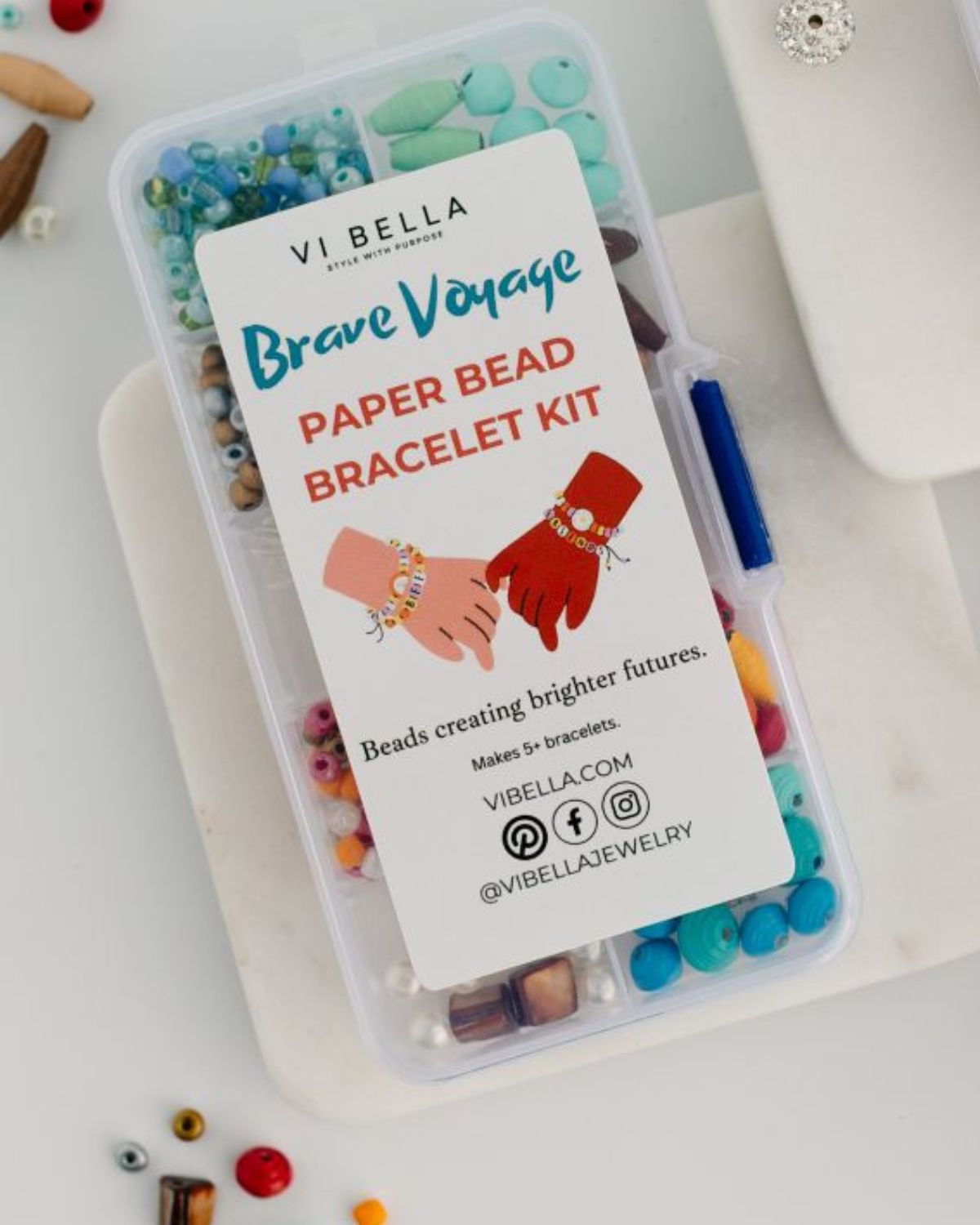 Brave Voyage Paper Bead Kit