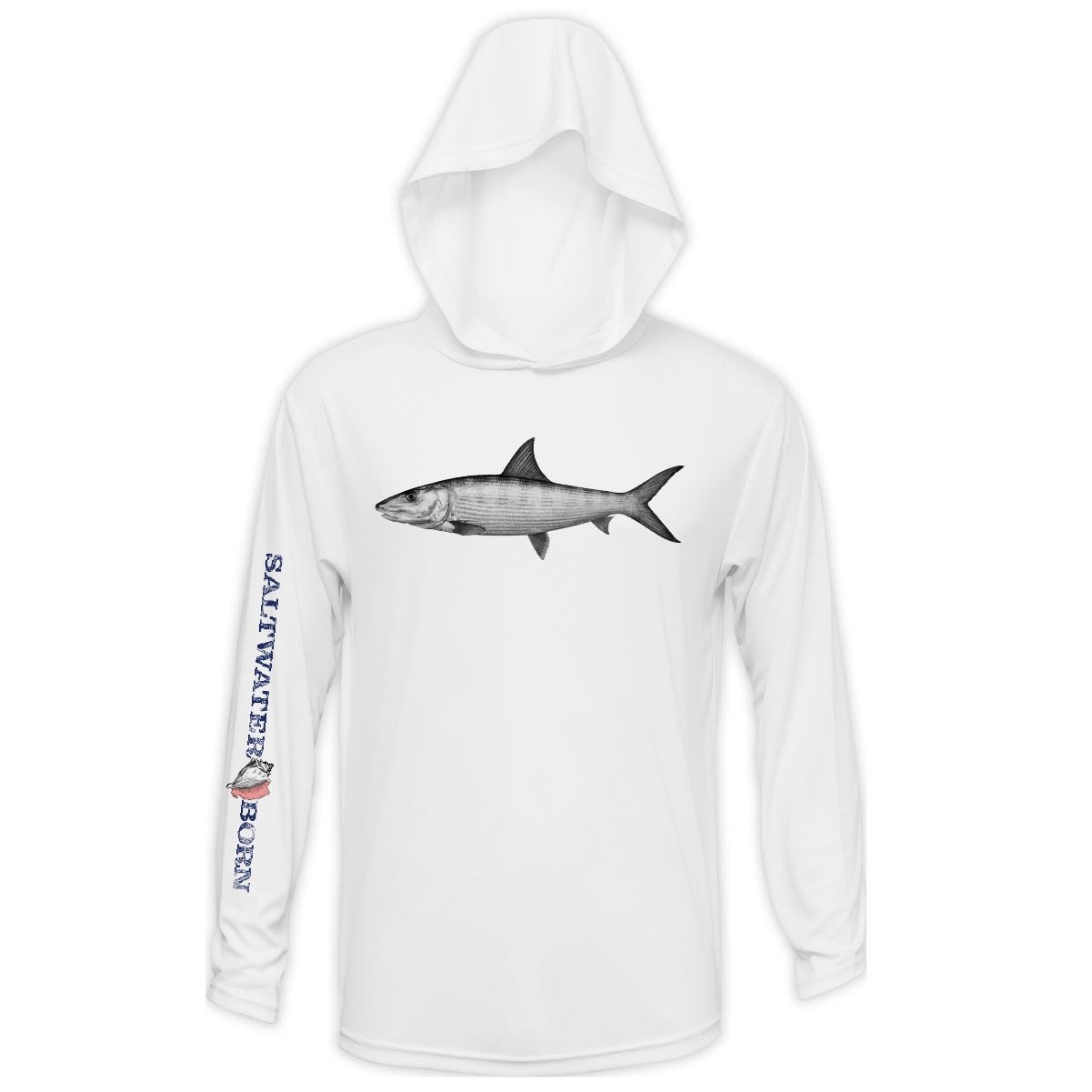 Bonefish Boys Long Sleeve UPF 50+ Dry-Fit Hoody