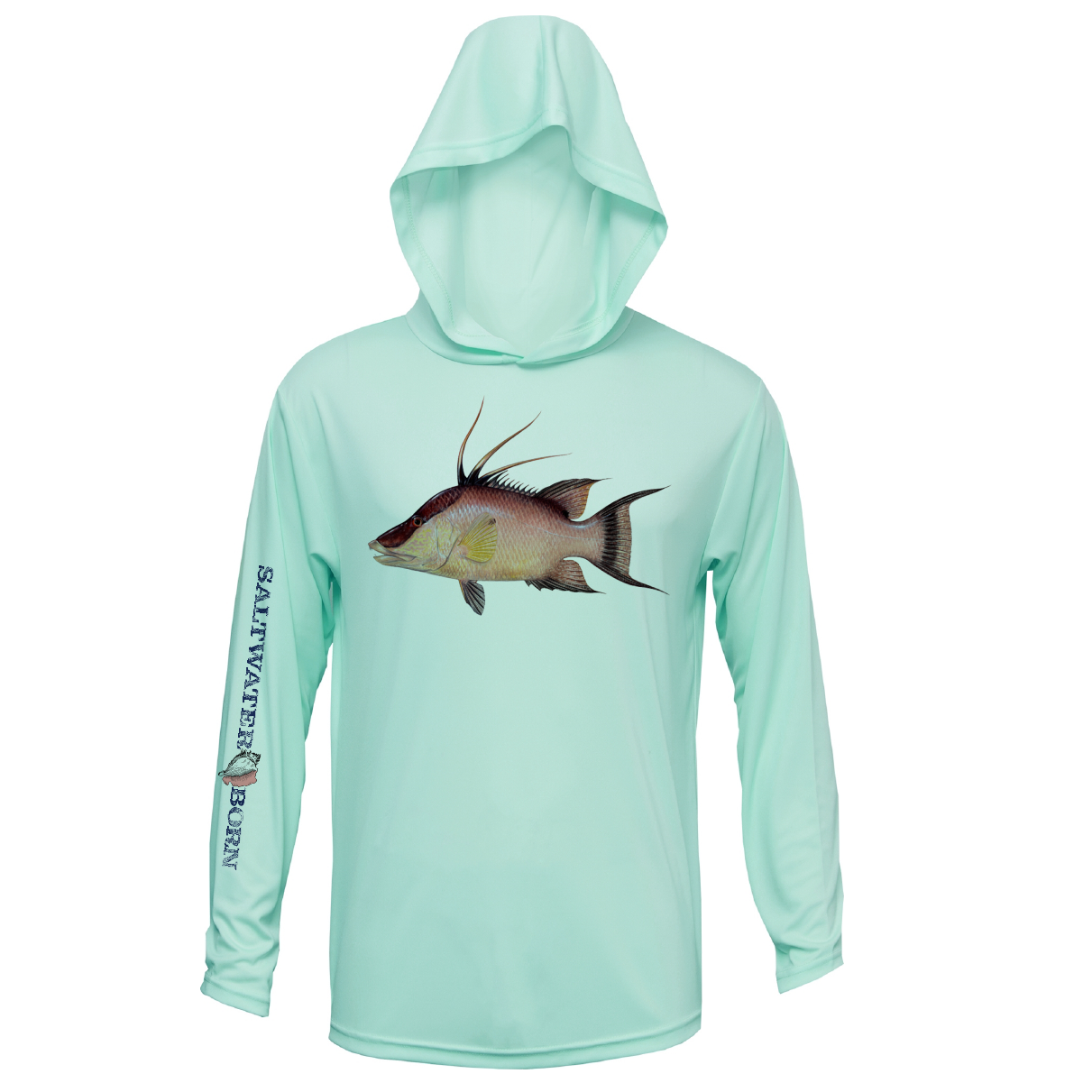 Hogfish Boys Long Sleeve UPF 50+ Dry-Fit Hoody