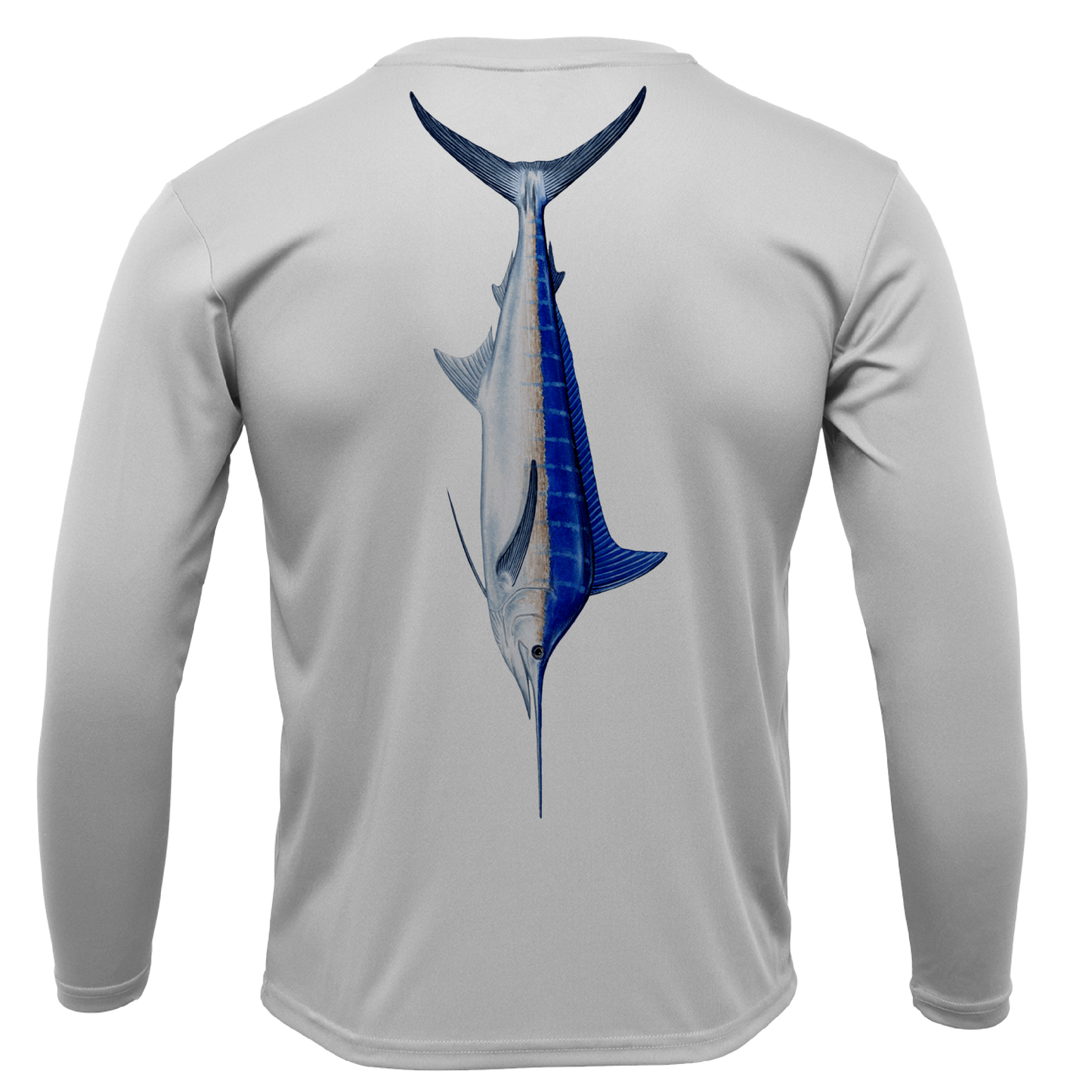 Key West, FL Marlin Boy's Long Sleeve UPF 50+ Dry-Fit Shirt