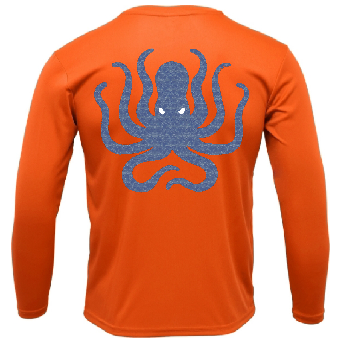 Key West, FL Kraken Men's Long Sleeve UPF 50+ Dry-Fit Shirt