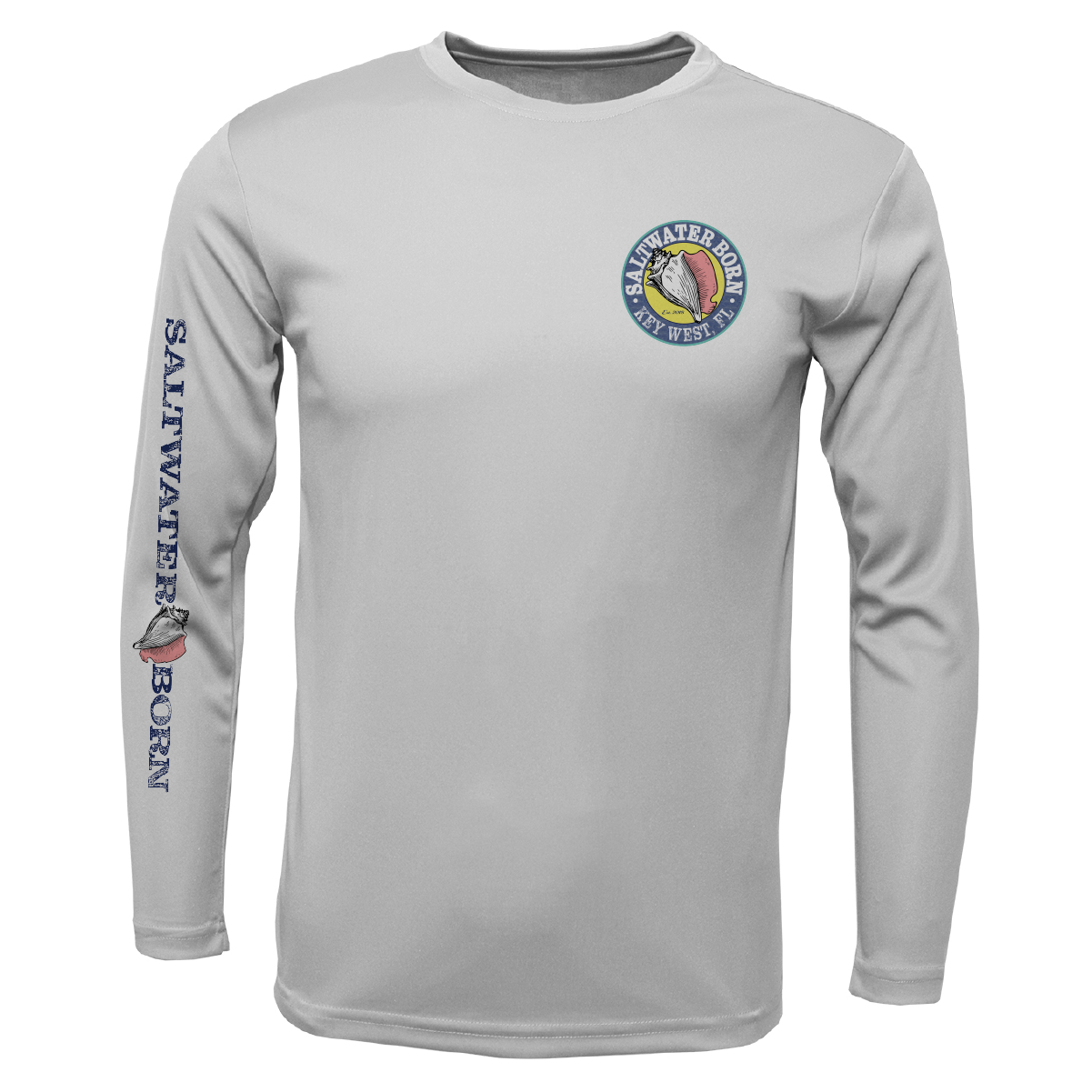 Key West, FL Sailfish Long Sleeve UPF 50+ Dry-Fit Shirt