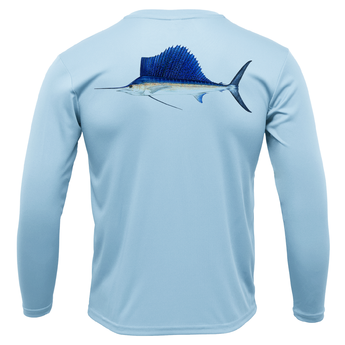 Key West, FL Sailfish Long Sleeve UPF 50+ Dry-Fit Shirt