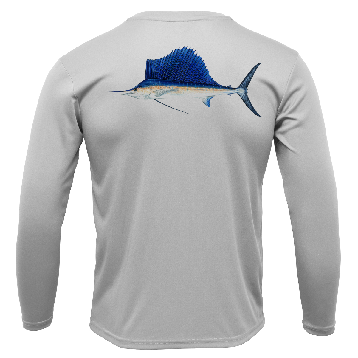 Key West, FL Sailfish Long Sleeve UPF 50+ Dry-Fit Shirt