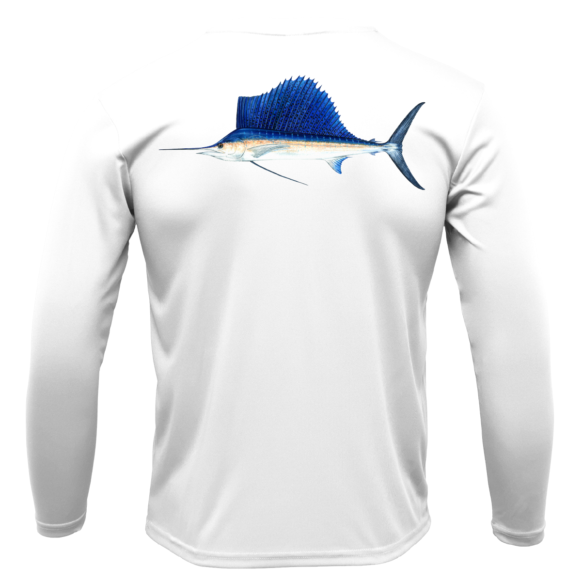 Key West, FL Sailfish Long Sleeve UPF 50+ Dry-Fit Shirt
