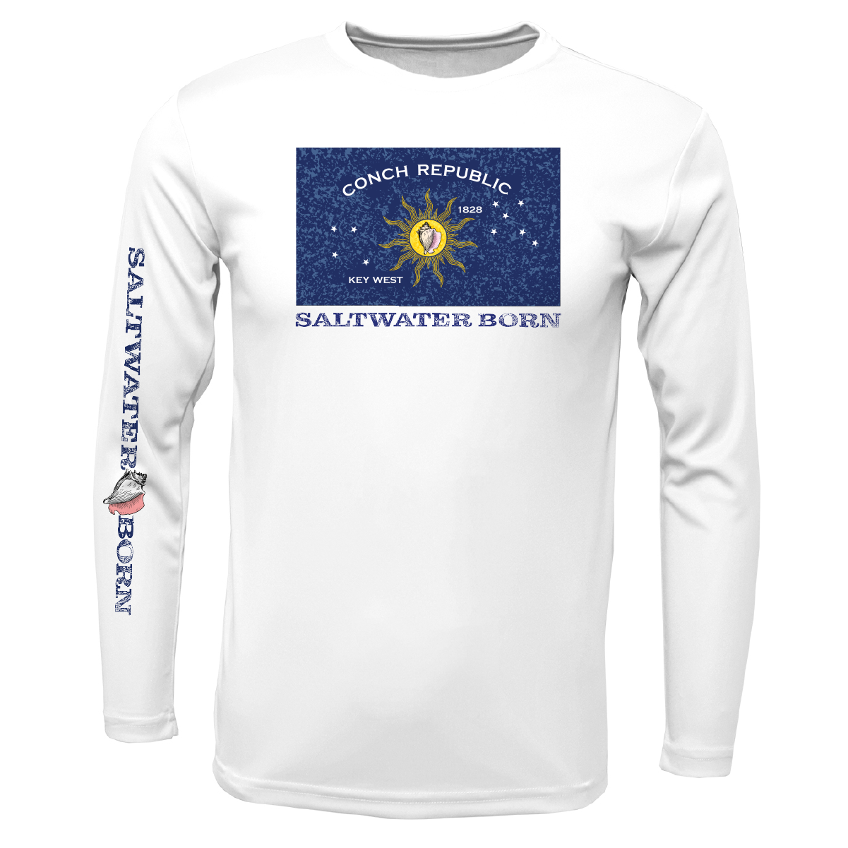 Conch Republic Men's Long Sleeve UPF 50+ Dry-Fit Shirt