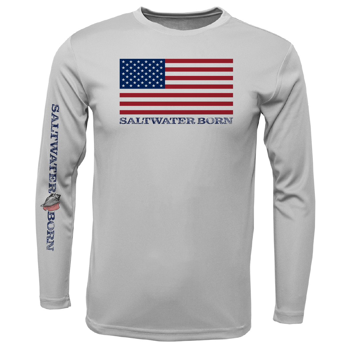 Key West, FL USA Born Long Sleeve UPF 50+ Dry-Fit Shirt
