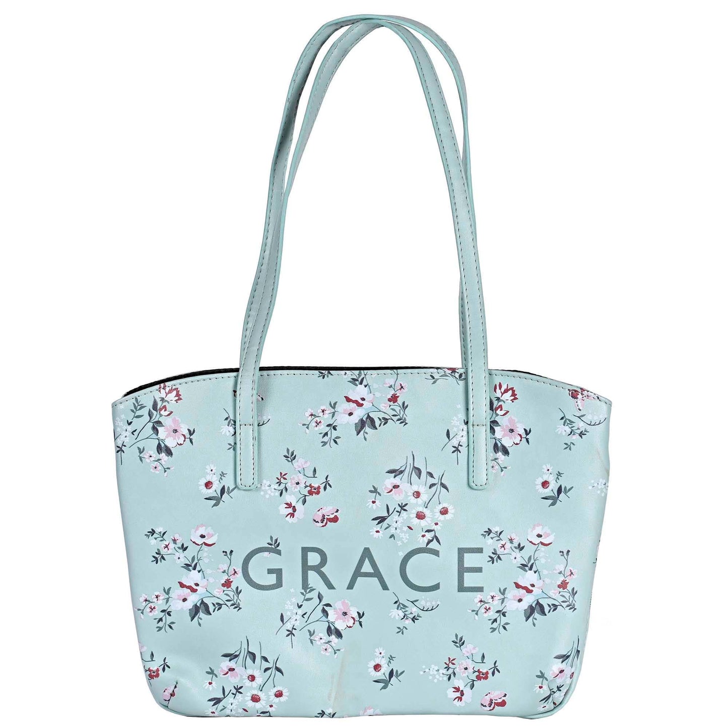 Magnolia - White Dove Bible Case Wedge Grace Floral Mint XLrg
