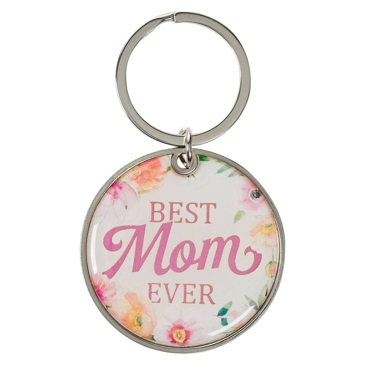 Christian Art Gifts - Keychain Best Mom Ever Num. 6:24