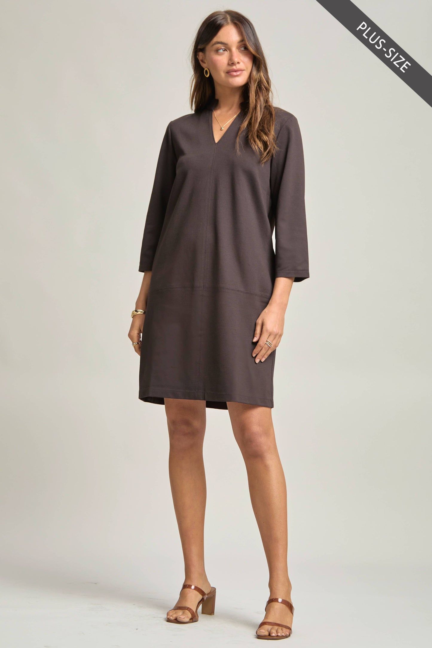 Dear Scarlett - PLUS SIZE Magic  A-Line Dress: Red