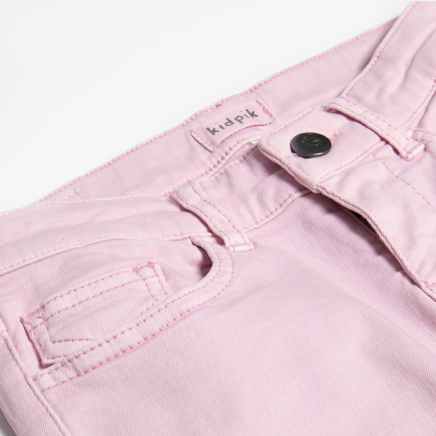 Kidpik - Cuffed Skinny Pant: Aqua Haze / 14