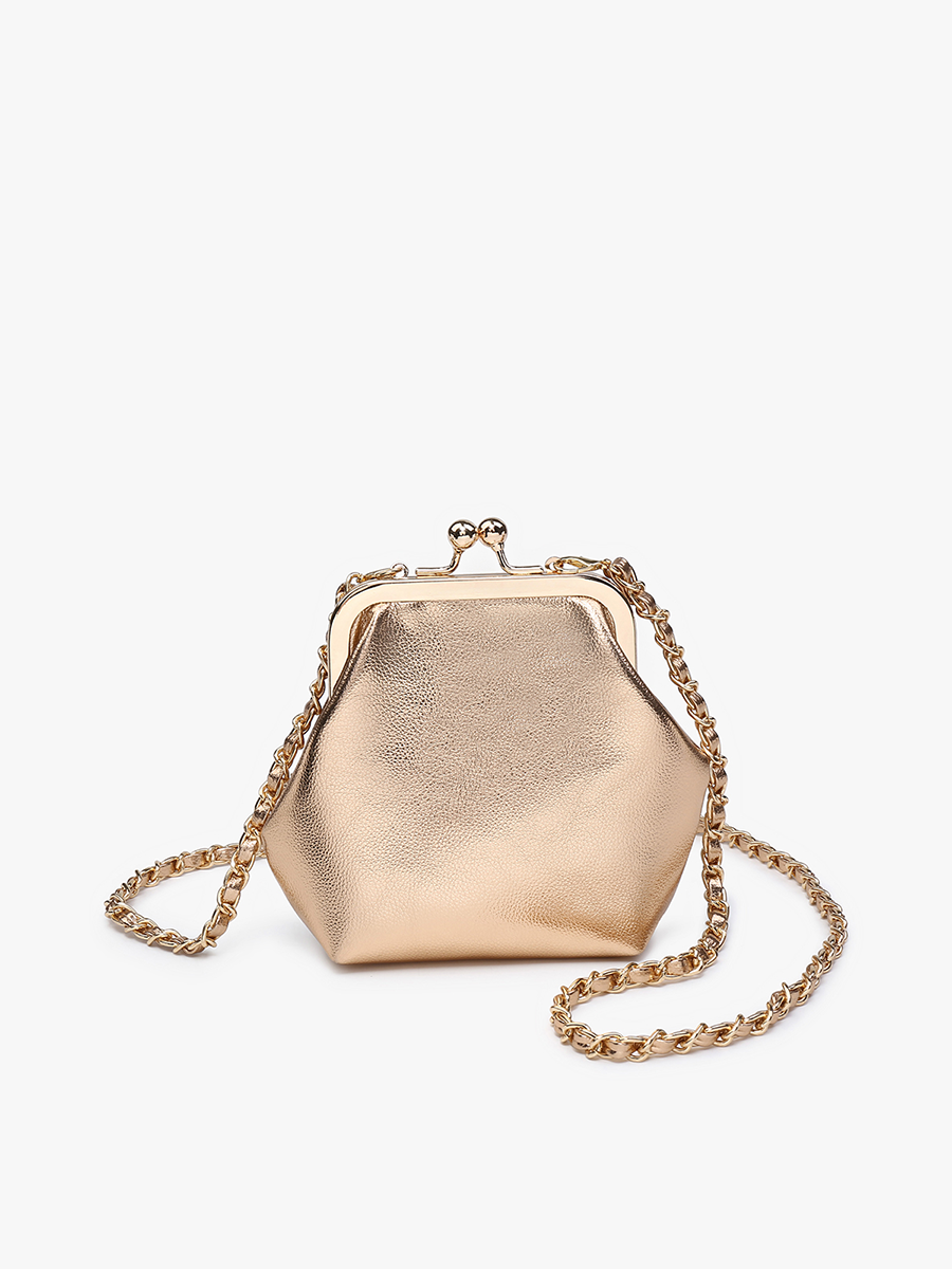 Jen & Co. - CP2338 Cleo Coin Pouch Crossbody: Orange
