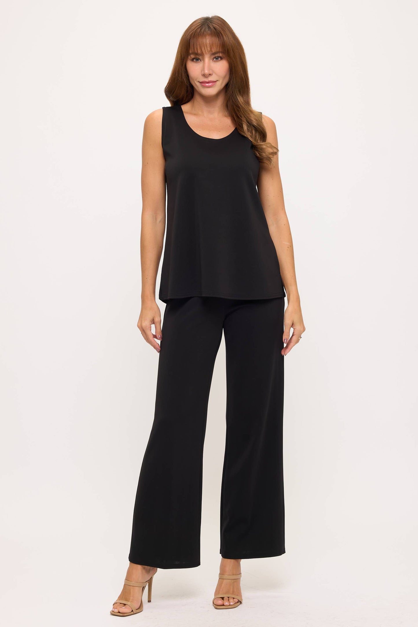 Jostar - Damboru Wide Leg Pants-5042DB-ARS1: Navy