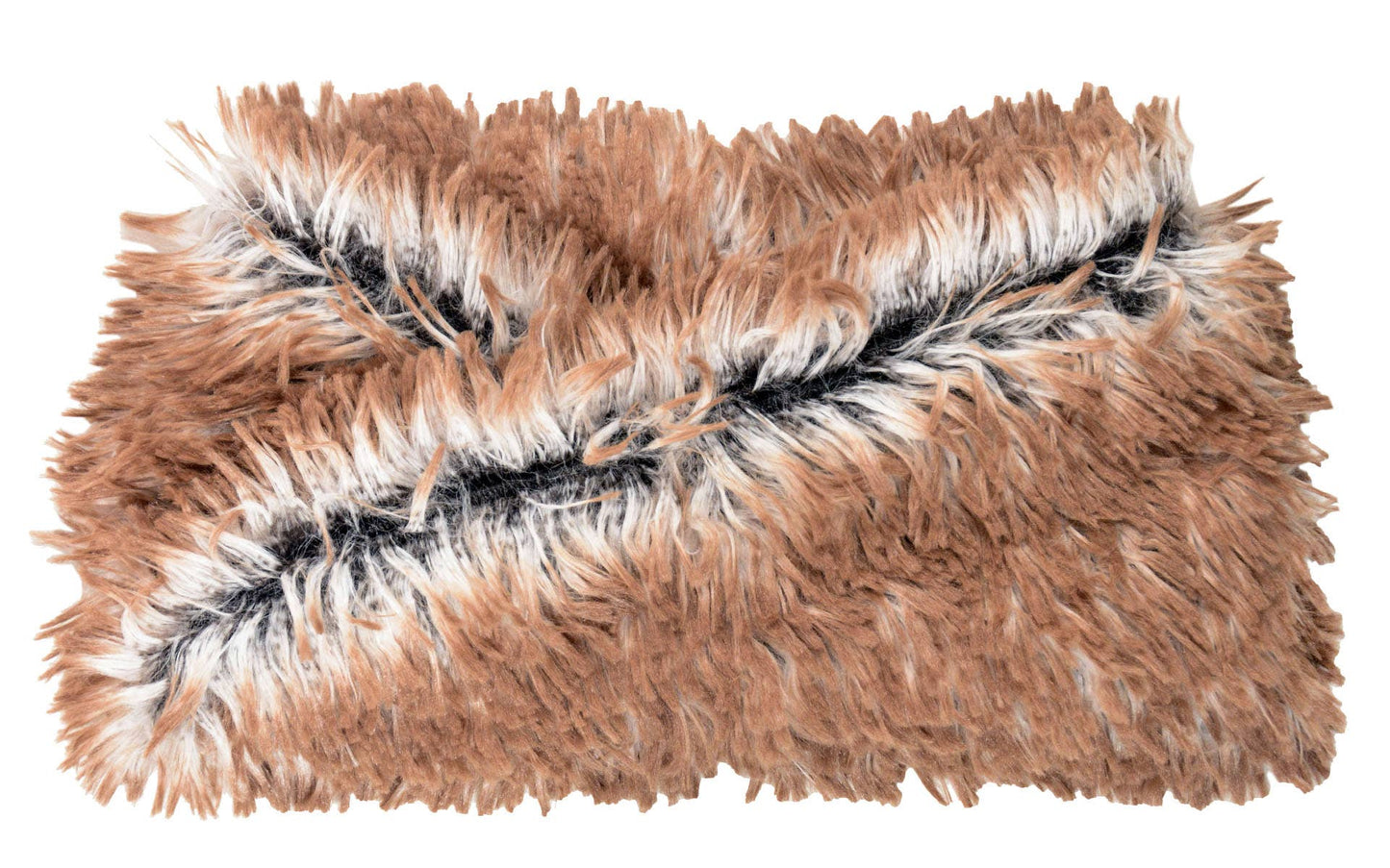 Headband: Faux Fur 100% Polyester / Headband with Twist / Carpathian Lynx