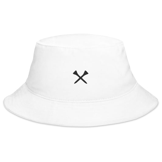 Crossed Tees Embroidered Bucket Hat