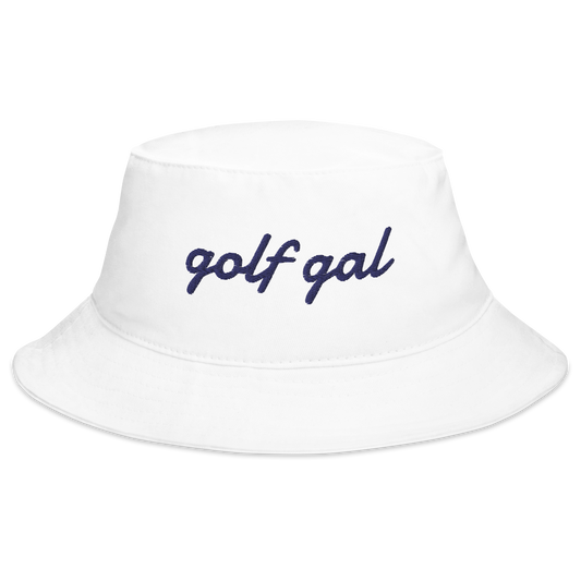 GOLF GAL Script Embroidered Bucket Hat