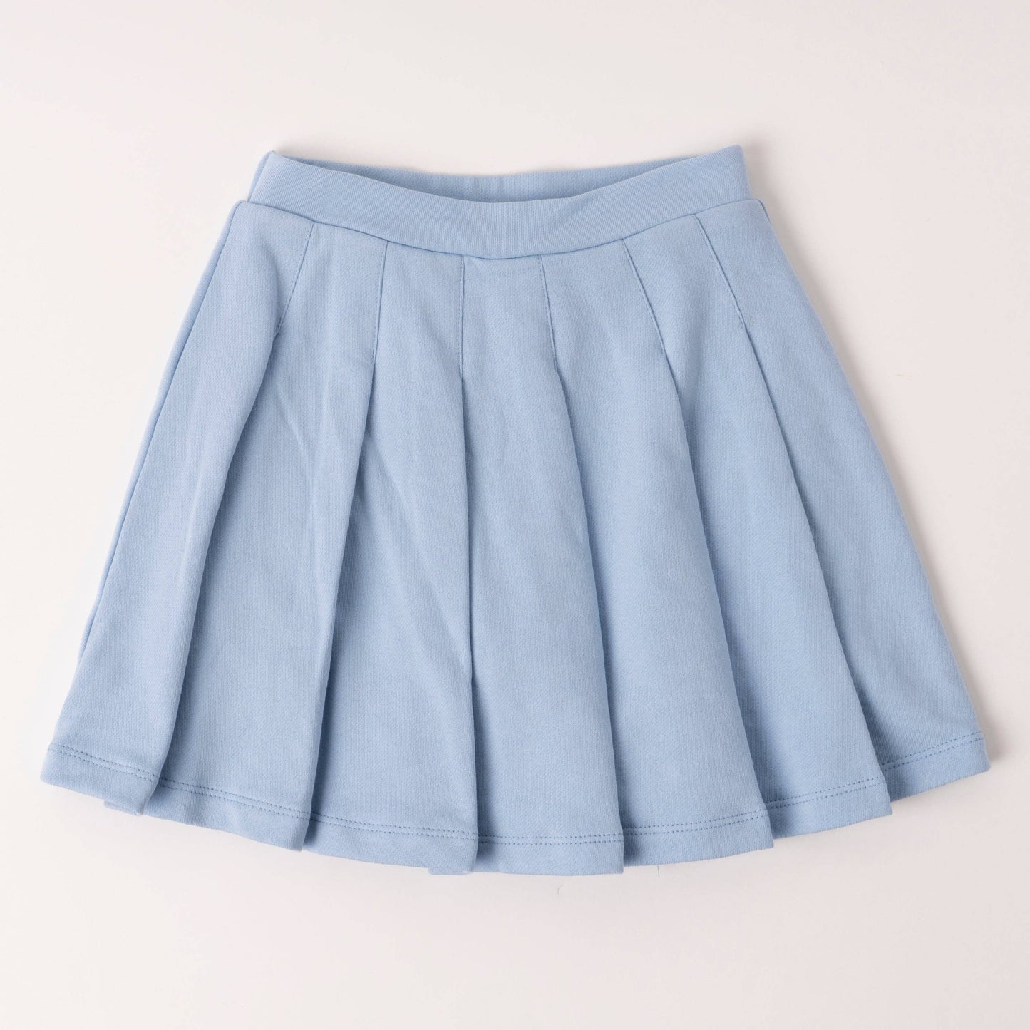 Kidpik - Jessica Pleated Skort: Aqua Haze / S-XXL