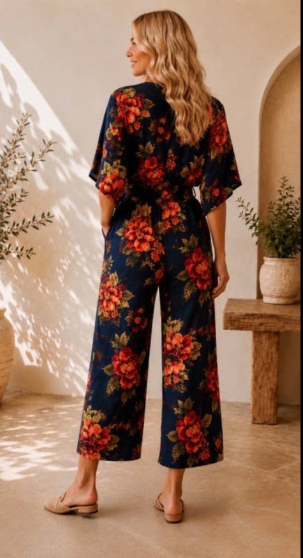 Chris & Carol Apparel - 211669JS-BLOW OUT: NAVY / M