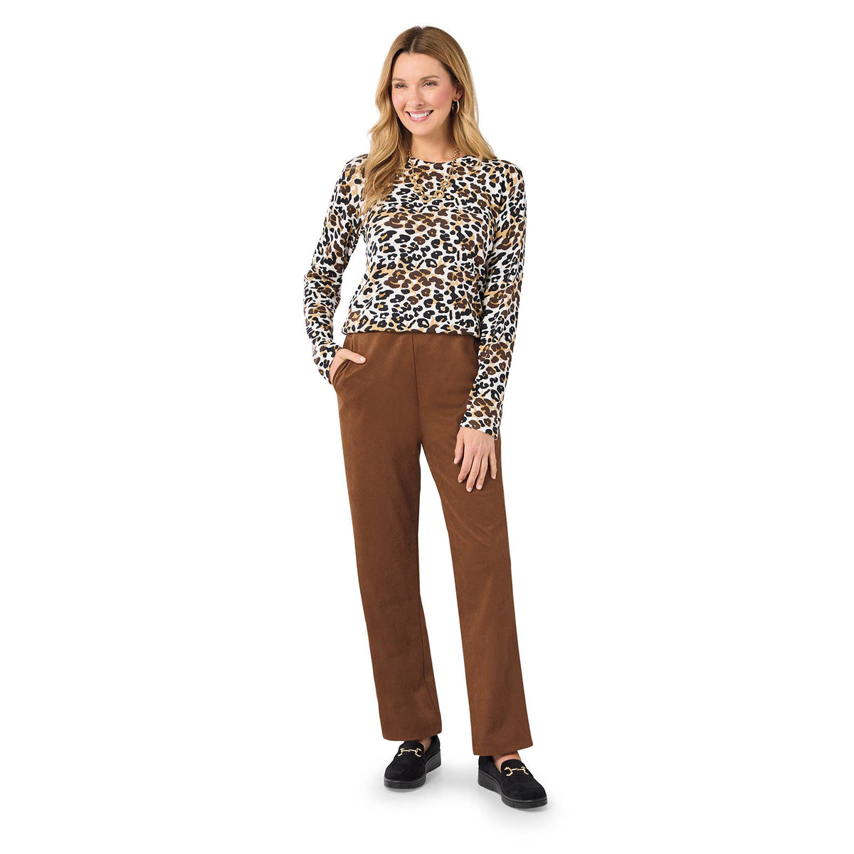 Chadwicks - Suedecloth Pants: Brown / Small