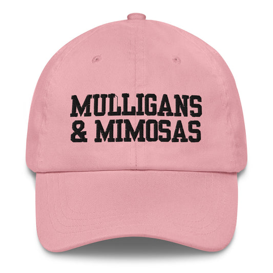 Mulligans & Mimosas Embroidered Golf Hat for Women