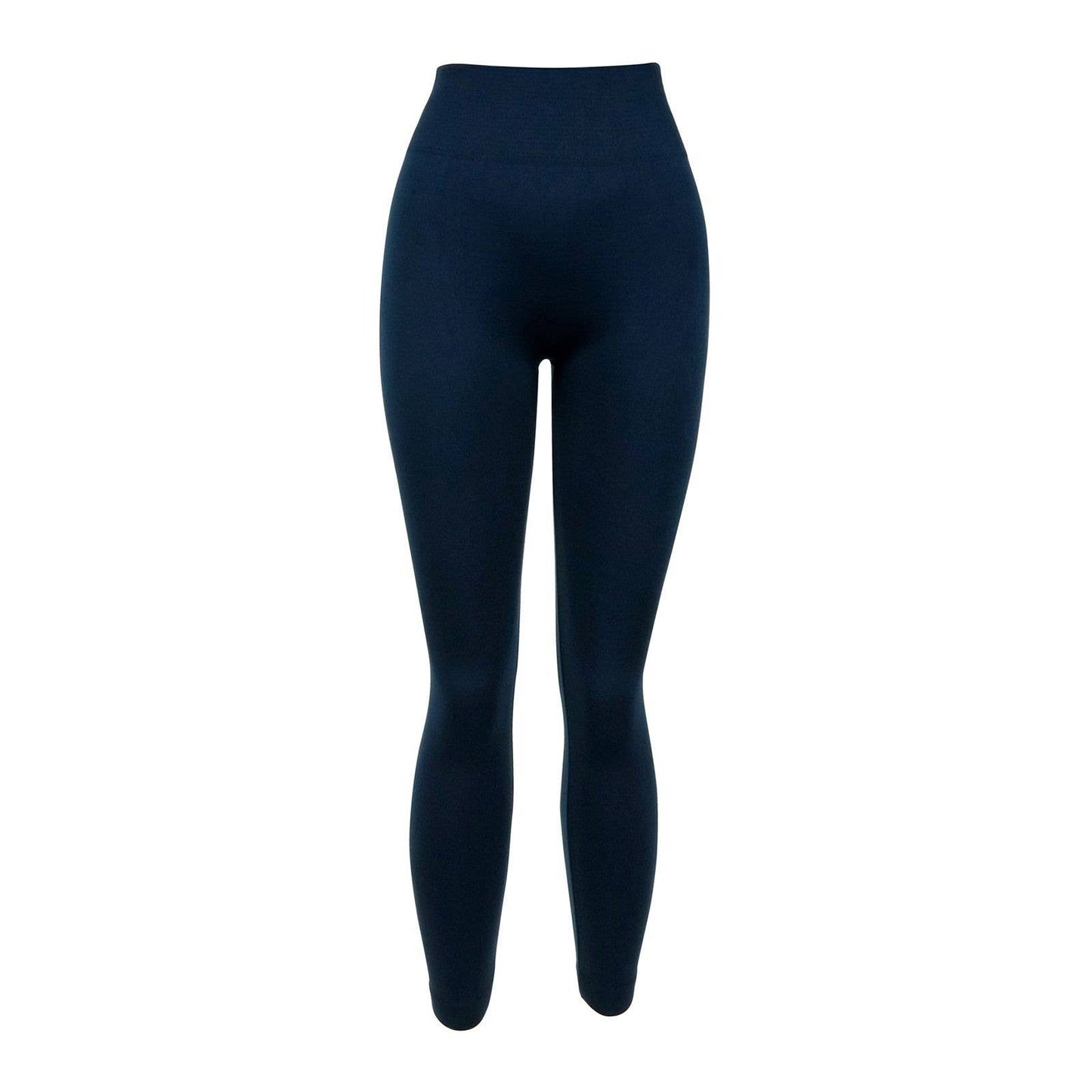 Britt's Knits Fleece Lined Leggings Open Stock: Navy / Large/ X-Large