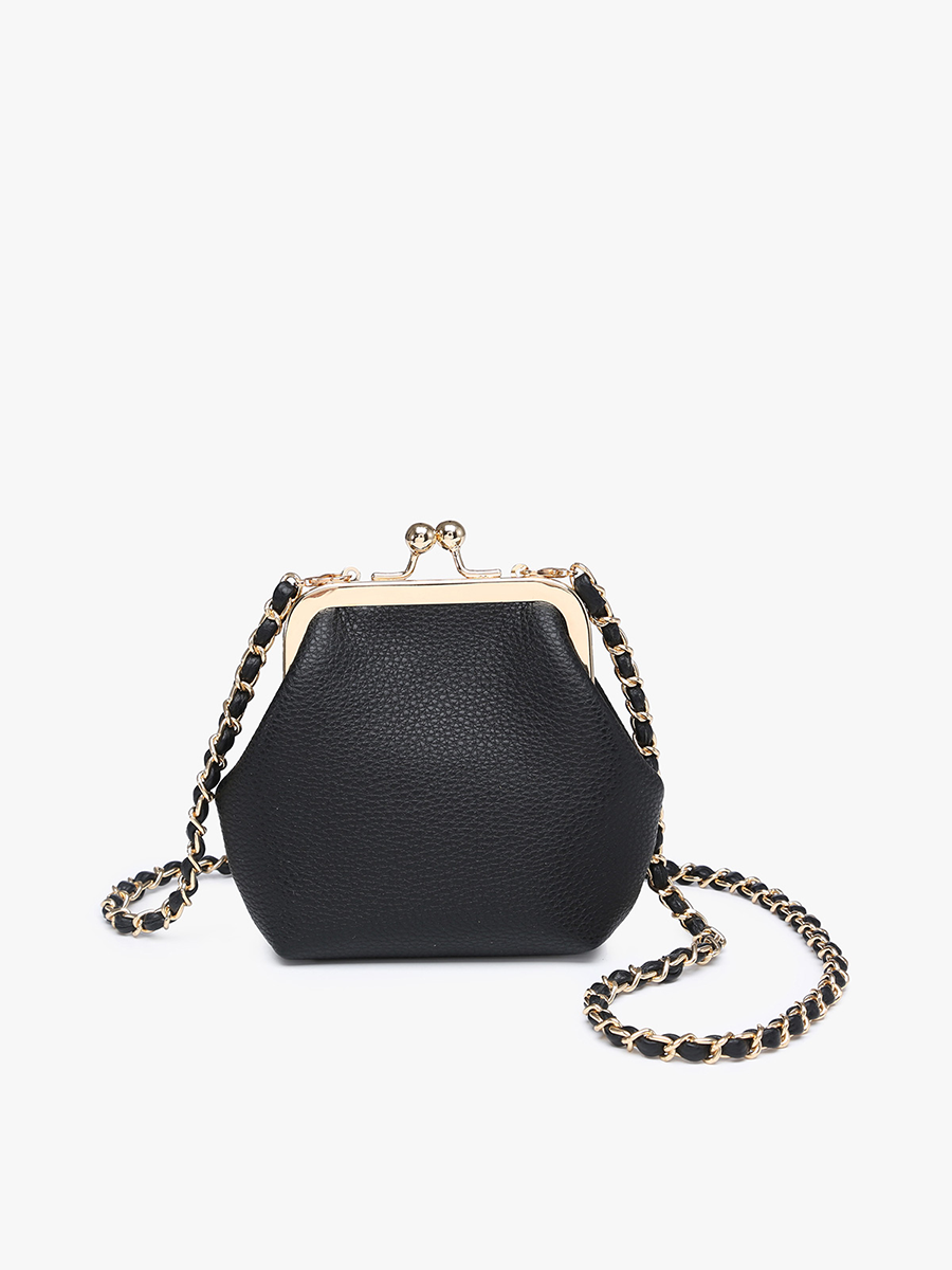Jen & Co. - CP2338 Cleo Coin Pouch Crossbody: Pearl