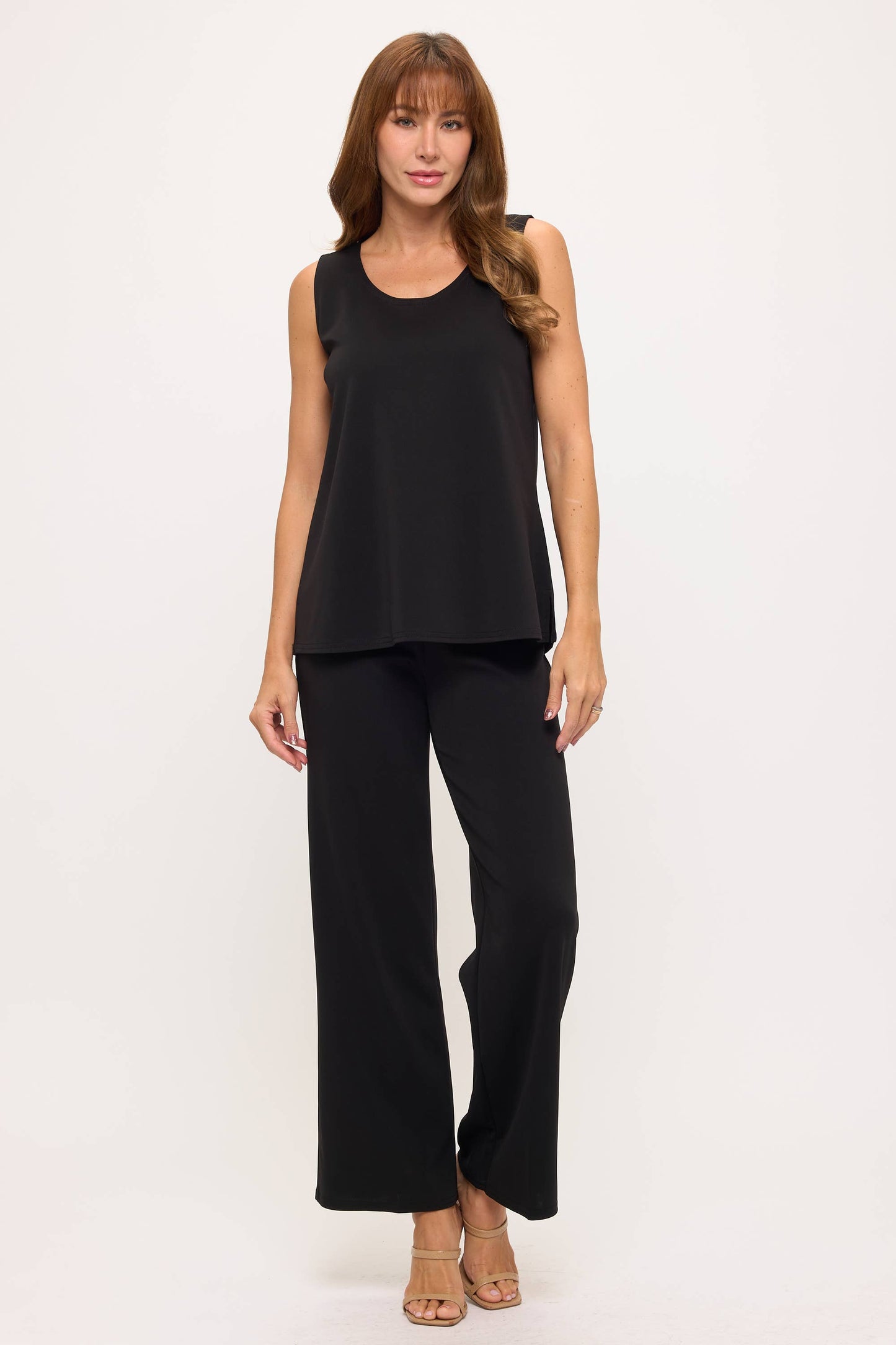 Jostar - Damboru Wide Leg Pants-5042DB-ARS1: Navy