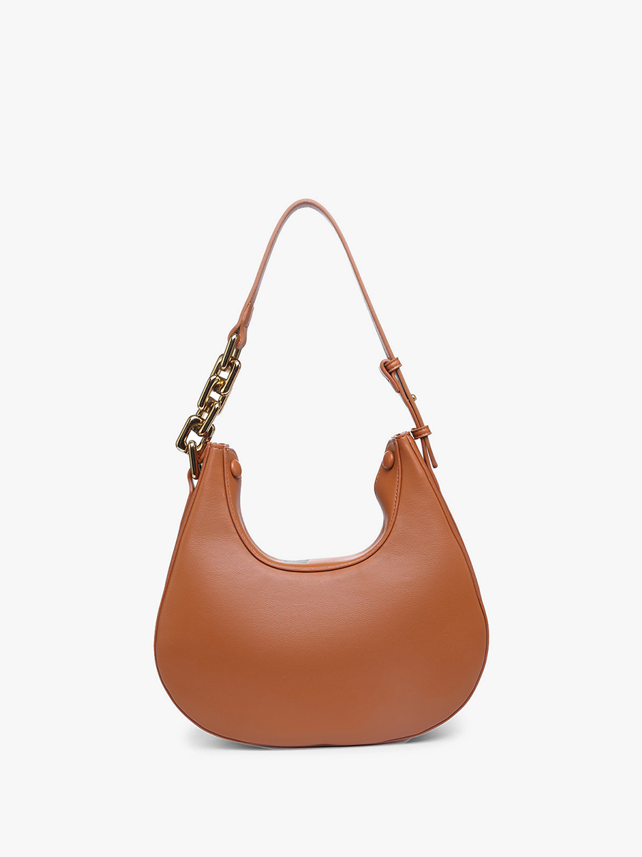 Jen & Co. - JN2240 Dallas Twist-Lock Shoulder Bag: Ivory