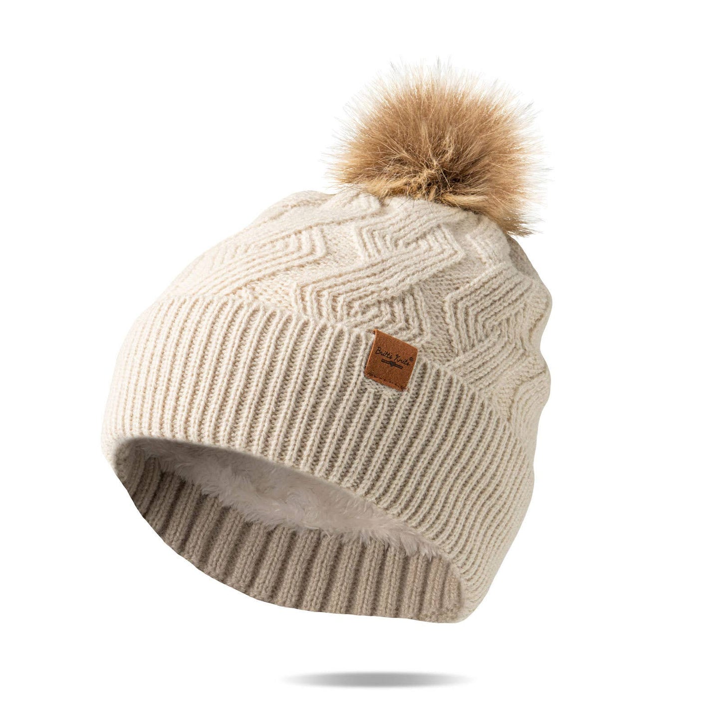 DM Merchandising - Britt's Knits Mainstay Pom Hat Open Stock: Purple